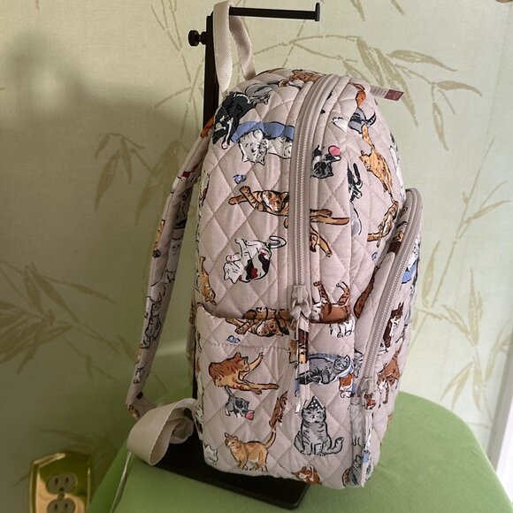 VERA BRADLEY A CAT'S LIFE SMALL BACKPACK:NWT CATS - Picture 5 of 16